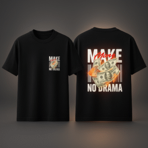 Money Graphic T-Shirt – Streetwear Flex Tee for Men & Women